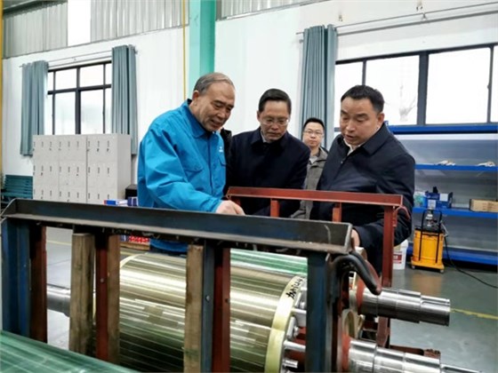 縣委書記耿鵬調研威能公司新廠區(qū)